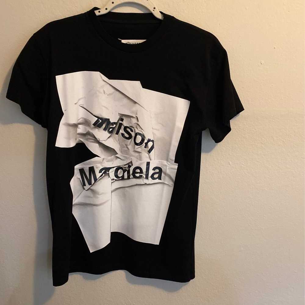 maison margiela logo t-shirt - image 1