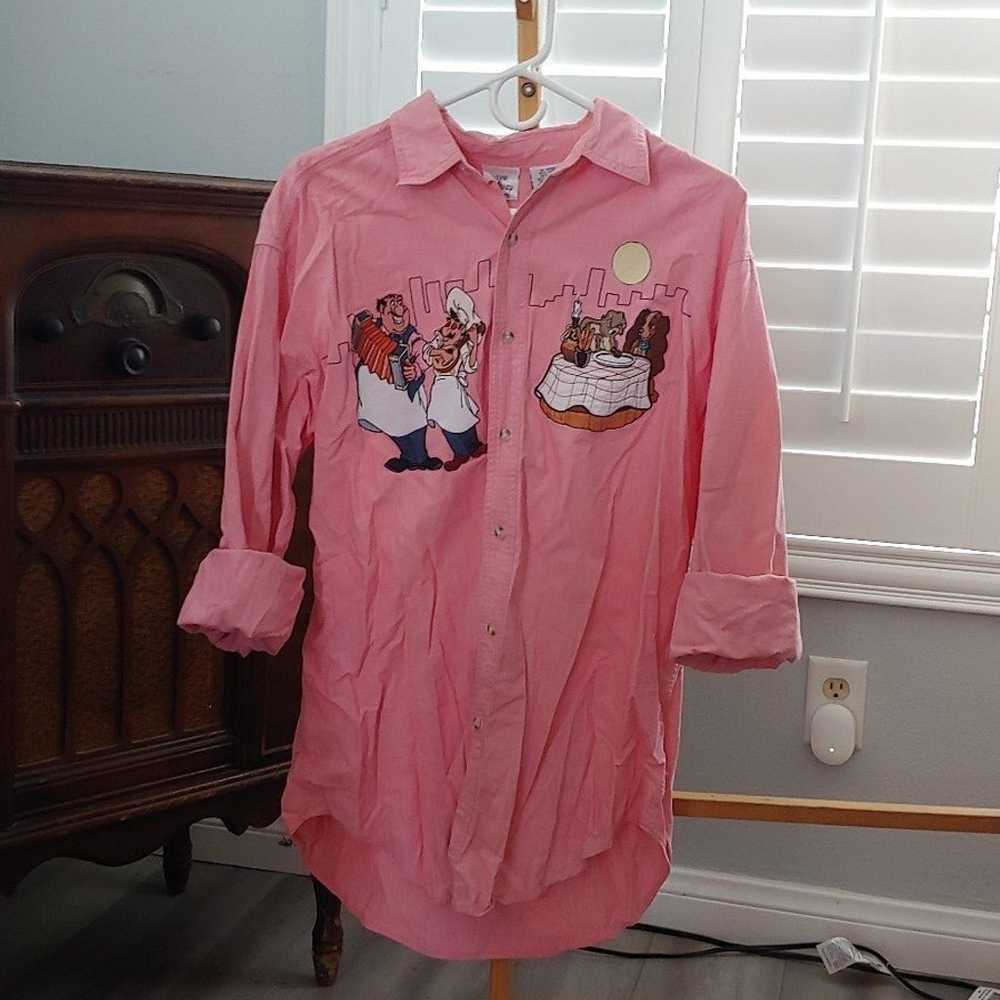 Vintage Lady and the Tramp Button Up - image 3