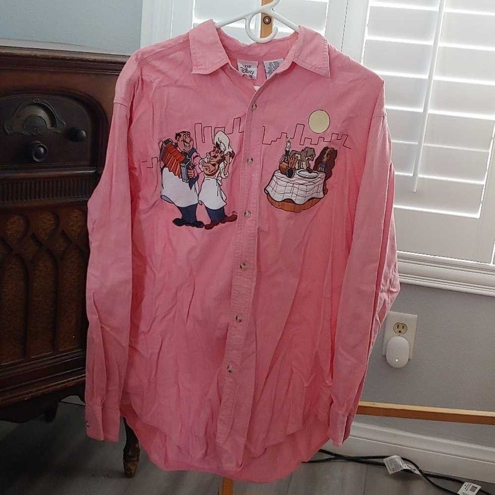 Vintage Lady and the Tramp Button Up - image 4