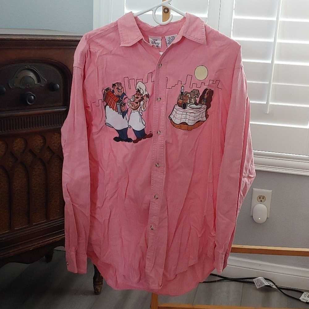 Vintage Lady and the Tramp Button Up - image 5