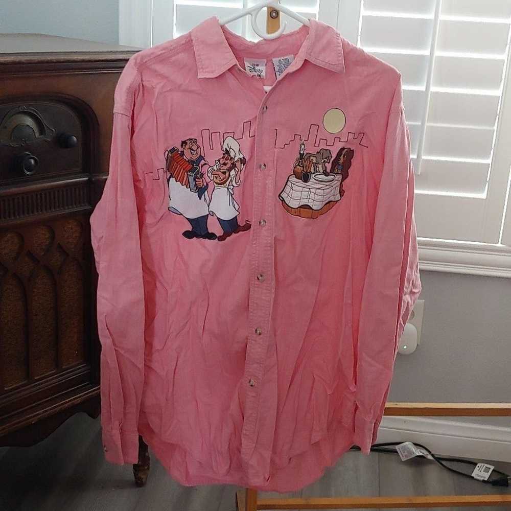 Vintage Lady and the Tramp Button Up - image 6