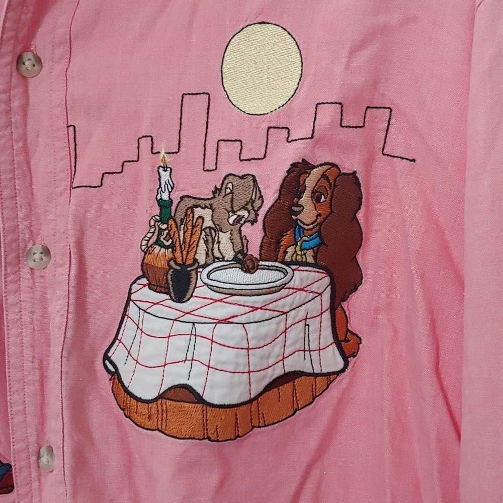 Vintage Lady and the Tramp Button Up - image 7