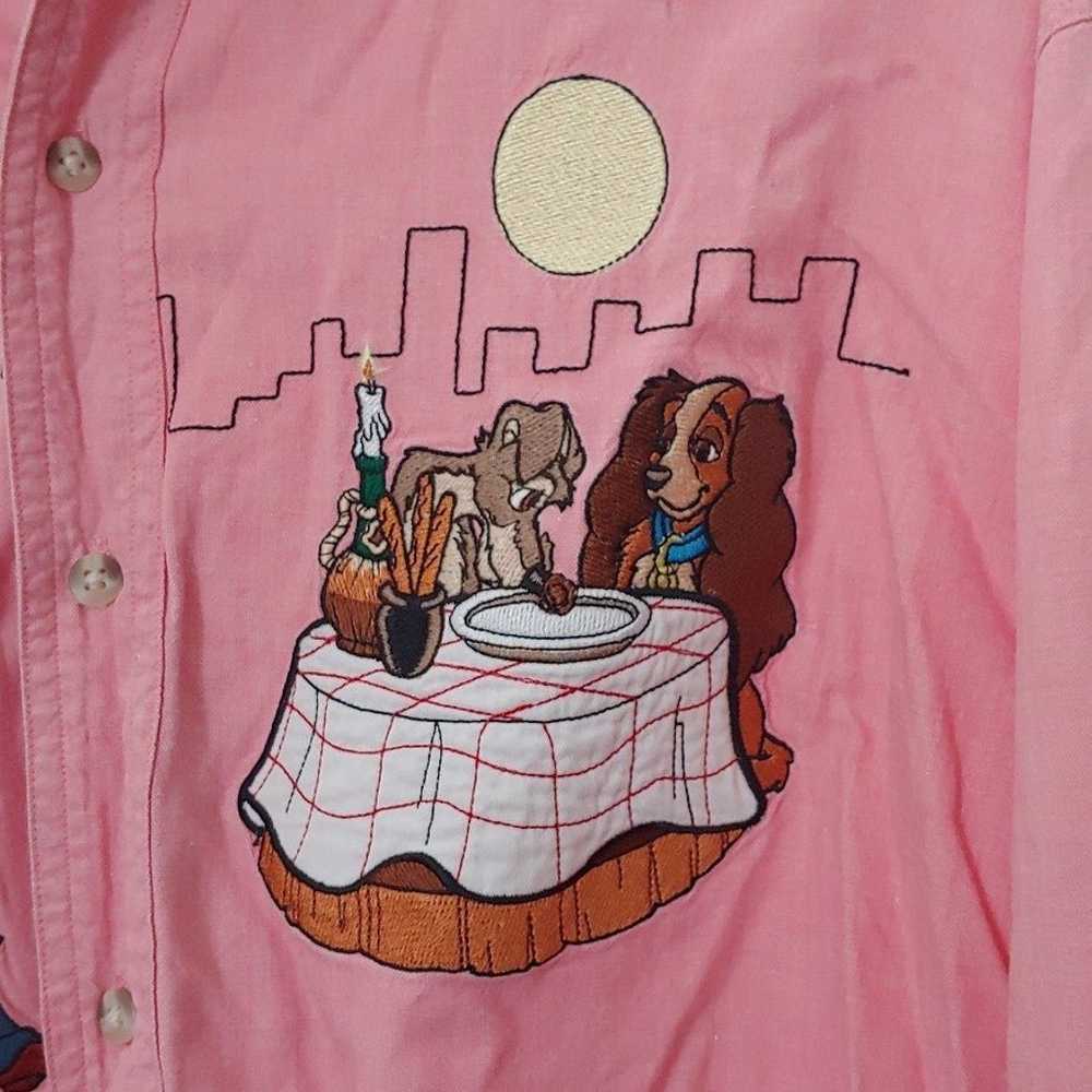 Vintage Lady and the Tramp Button Up - image 8