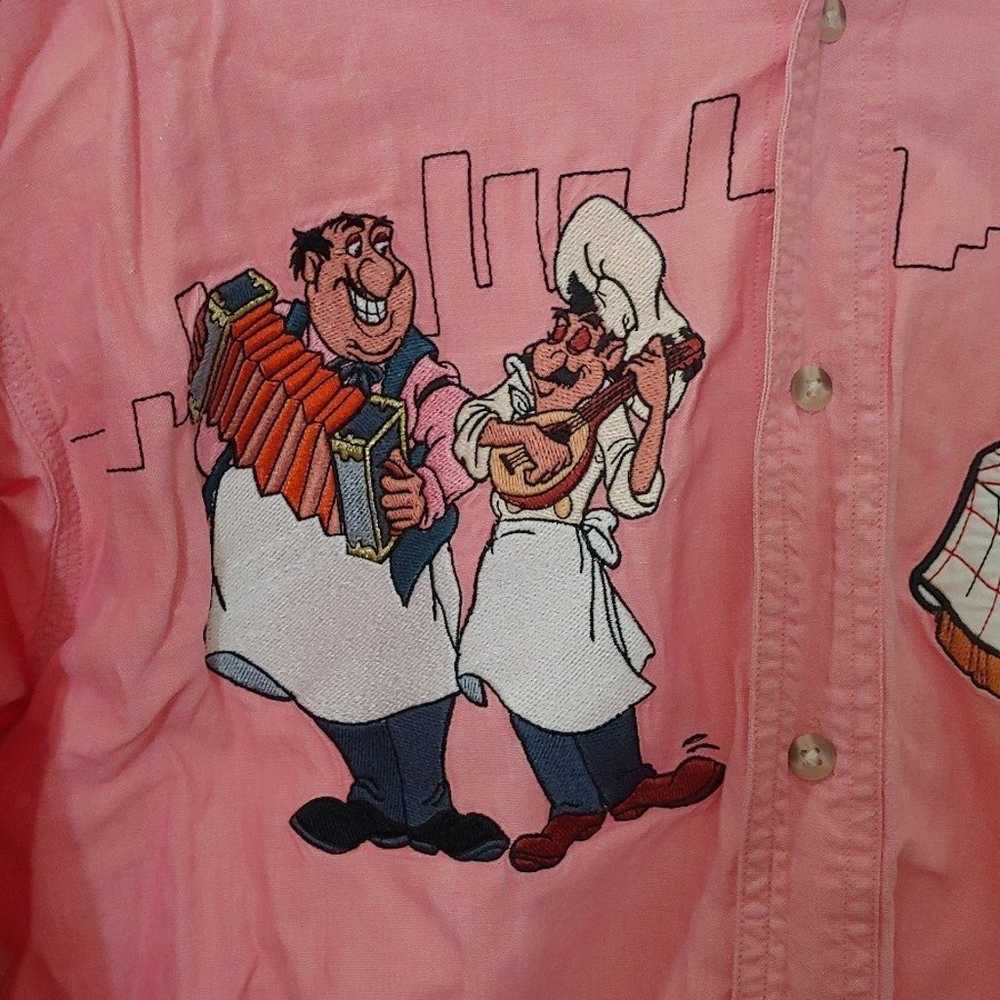 Vintage Lady and the Tramp Button Up - image 9