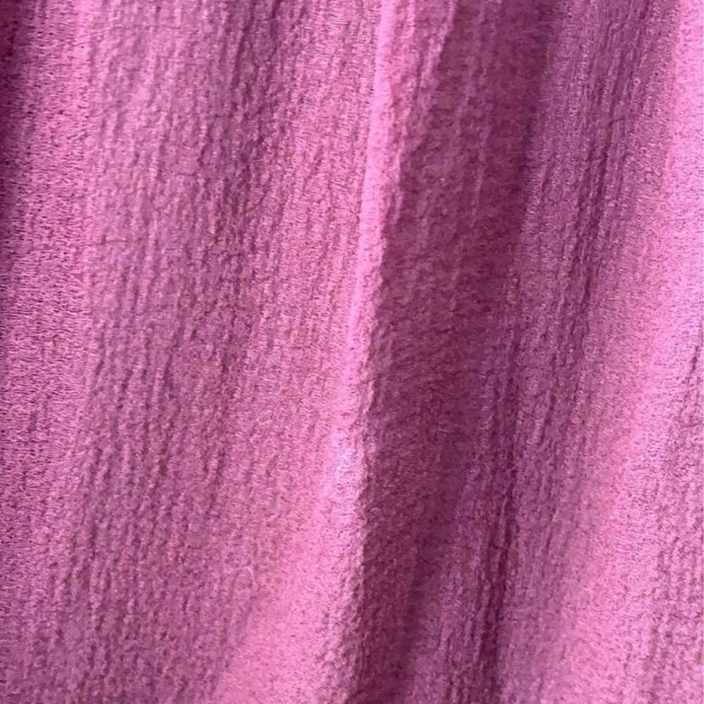 Chloé Plum Guipure Lace Silk Blouse - image 8