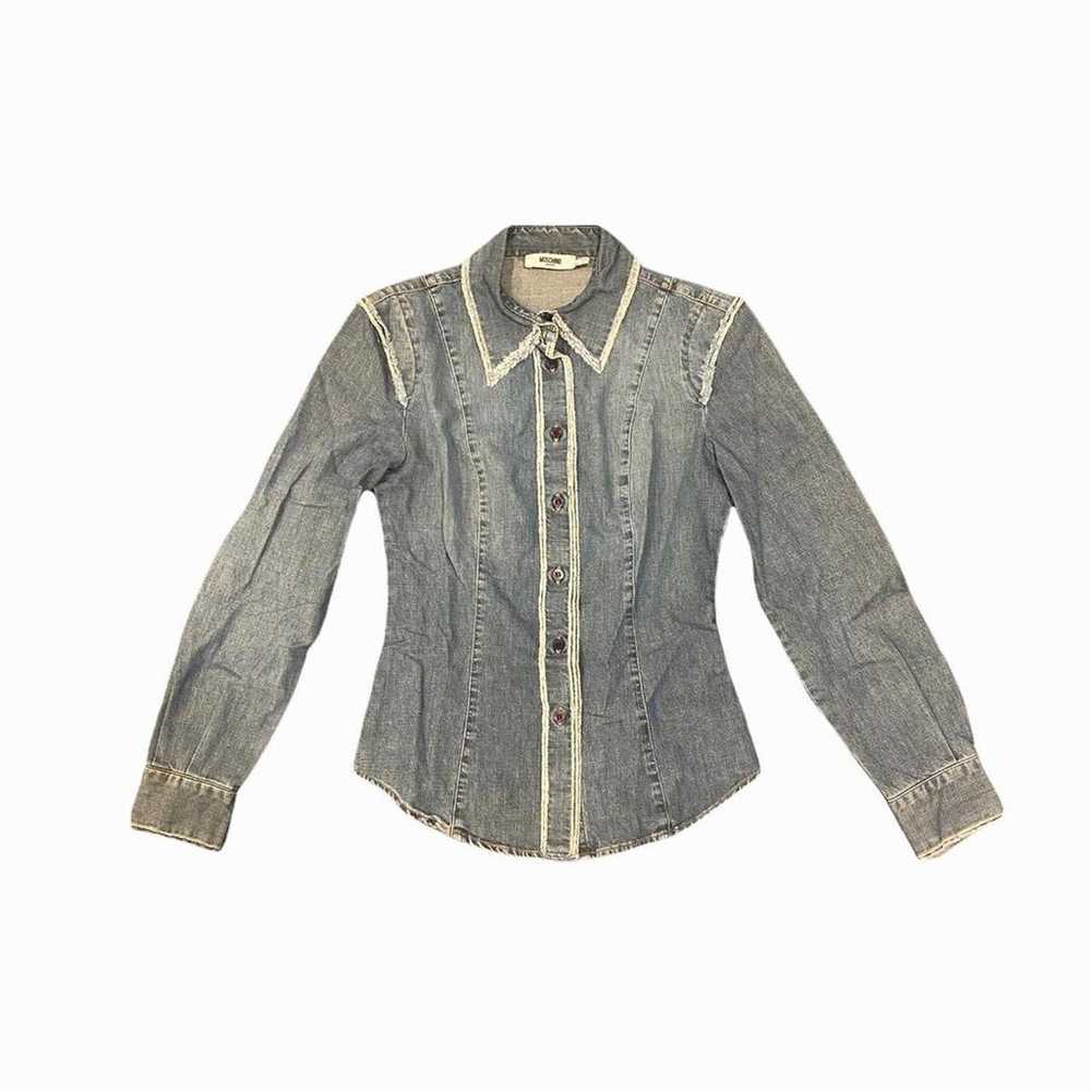 Moschino Jeans Vintage Chambray Shirt - image 1