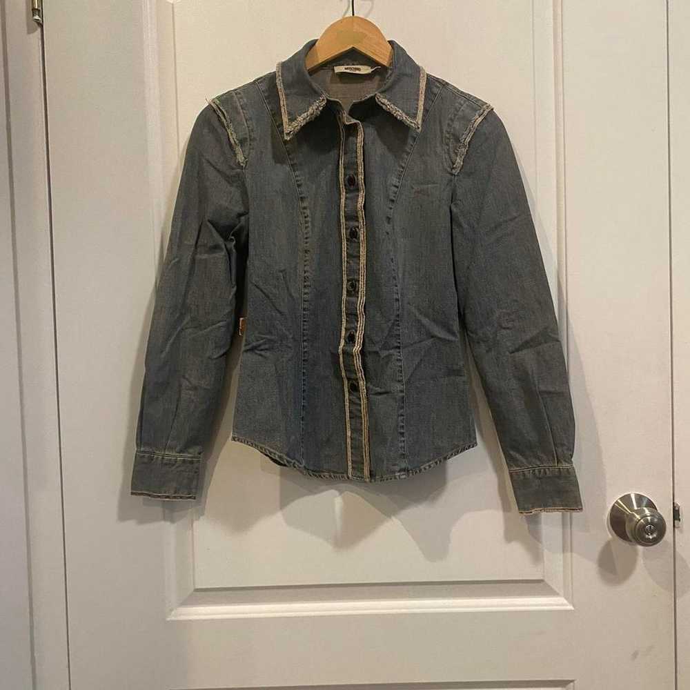 Moschino Jeans Vintage Chambray Shirt - image 2