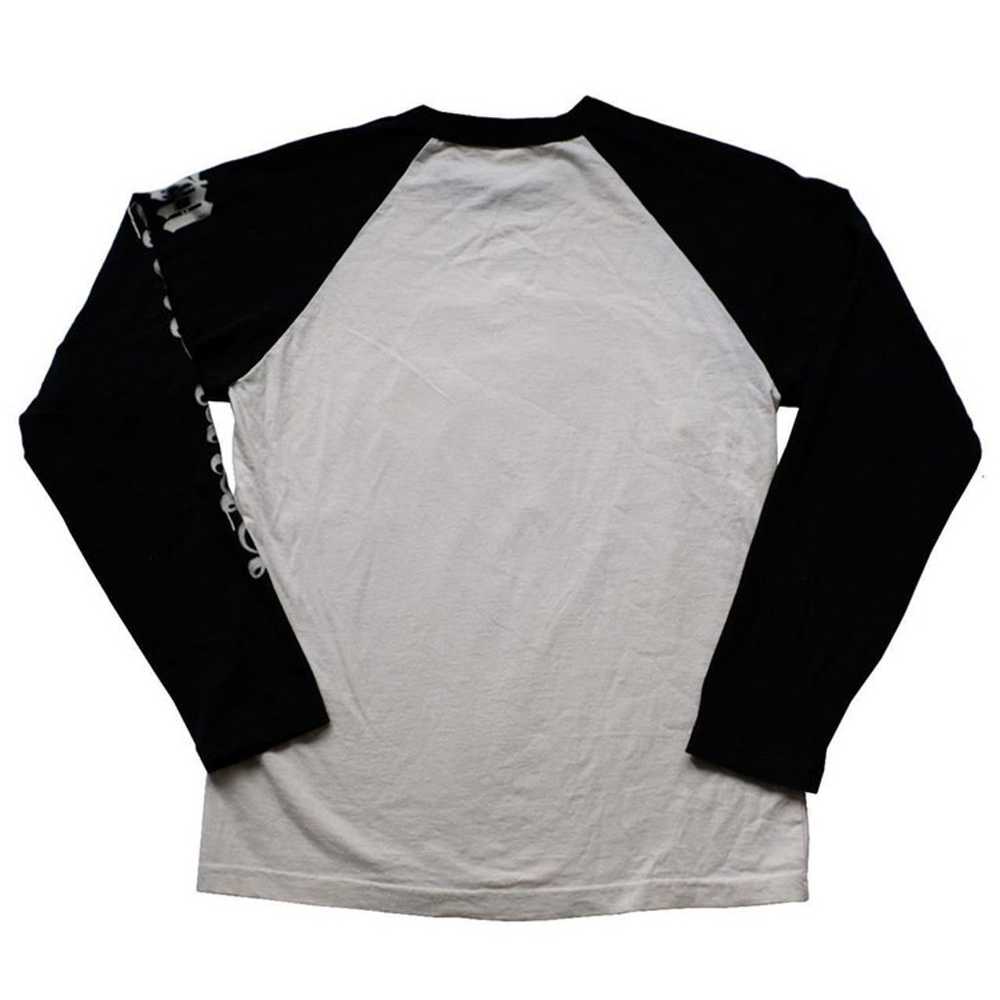 Madonna Black and Cream White Raglan T Shirt, Ama… - image 3