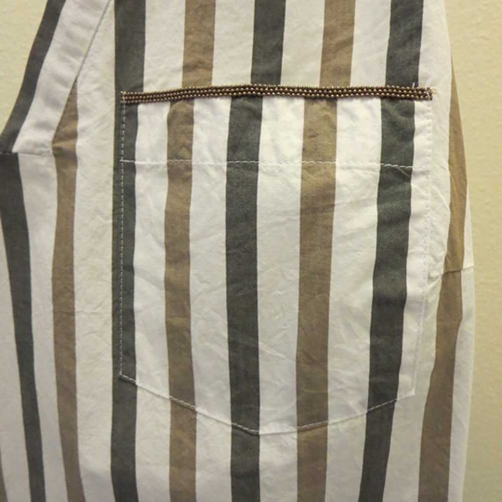 Brunello Cucinelli Monili Beaded Striped Sleevele… - image 2