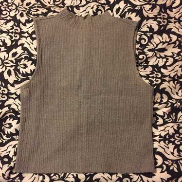 FOREVER 21 GREY SWEATER TANK