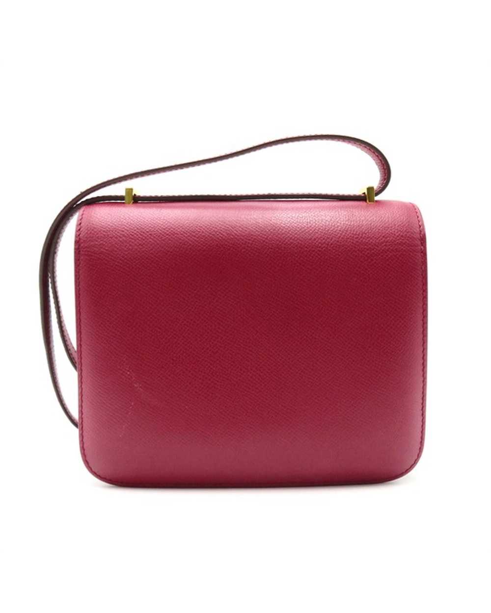 Hermes Red Epsom Mini Constance Bag in AB Conditi… - image 2