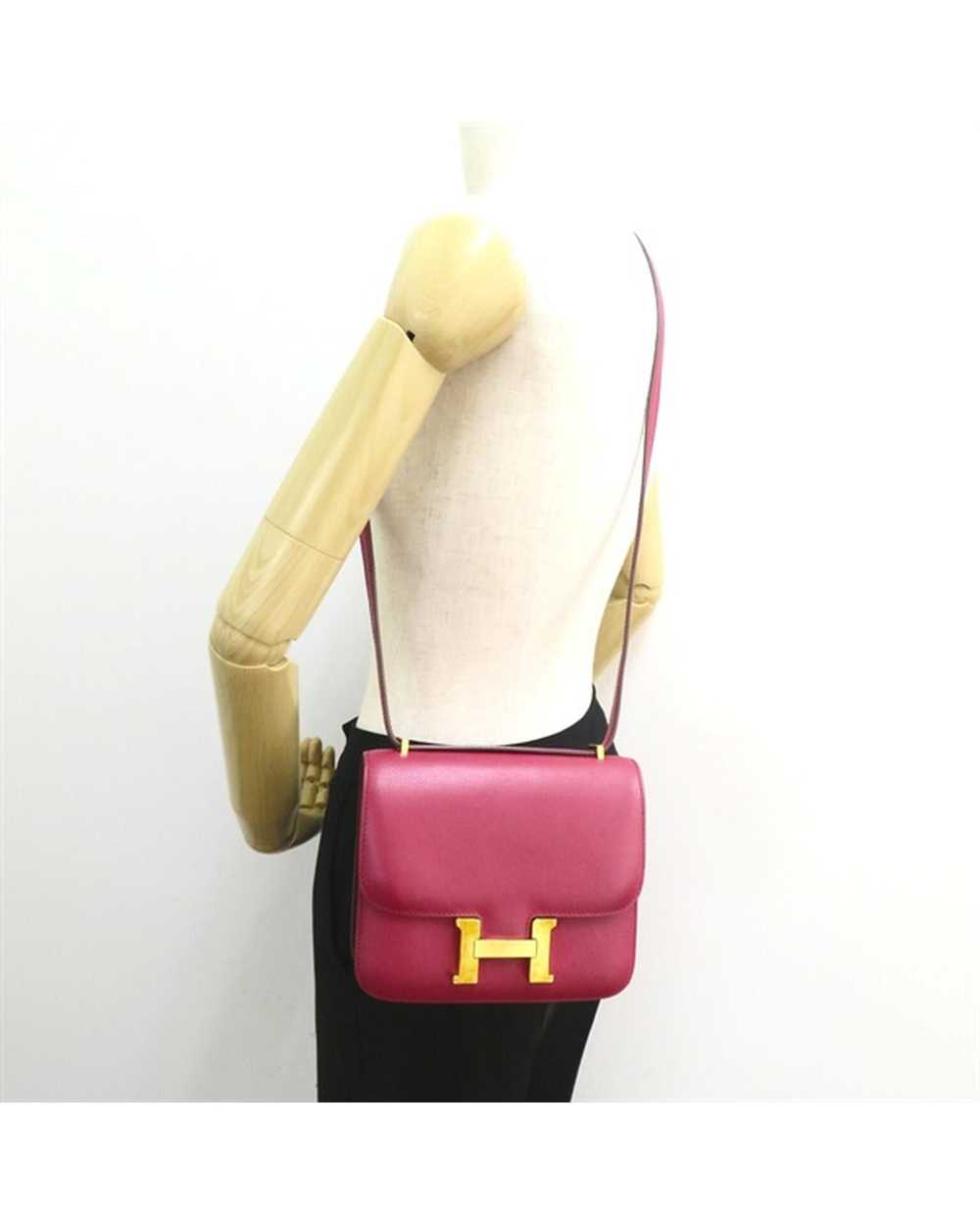 Hermes Red Epsom Mini Constance Bag in AB Conditi… - image 6