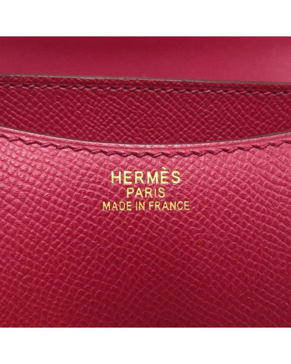 Hermes Red Epsom Mini Constance Bag in AB Conditi… - image 8