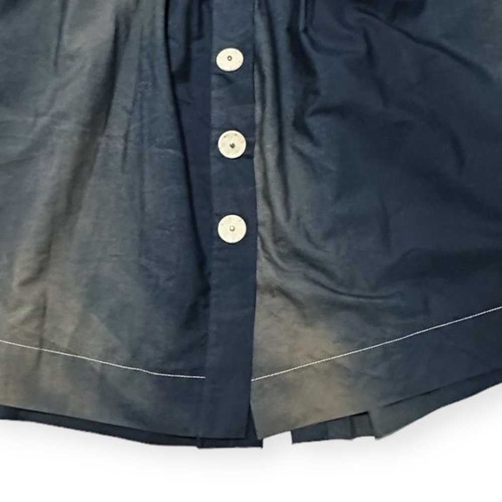 Prada Prada Blue Cotton Midi Skirt with Oversized… - image 6