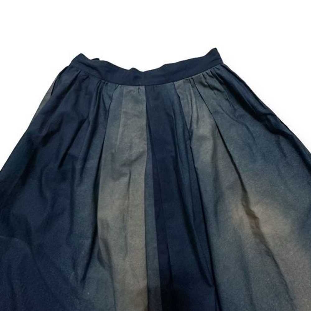 Prada Prada Blue Cotton Midi Skirt with Oversized… - image 7