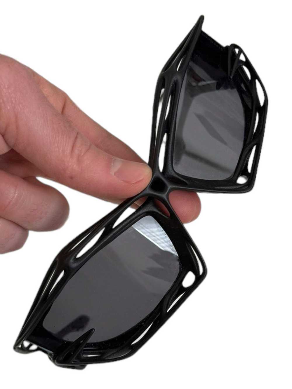 Givenchy 3D Print Cut Cage Sunglasses - image 7