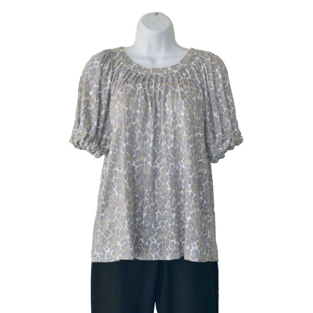 Anthropologie MAEVE BY ANTHROPOLOGIE Grey/Tan Leo… - image 1