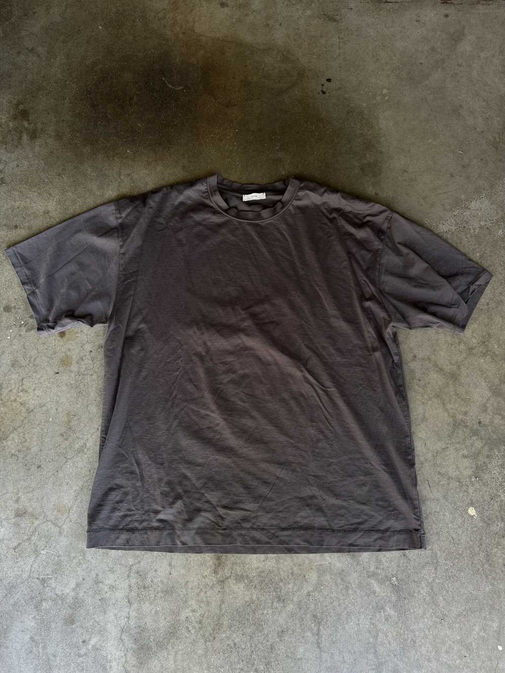 ATON Aton Single Stitched Tee Shirt Charcoal - image 1