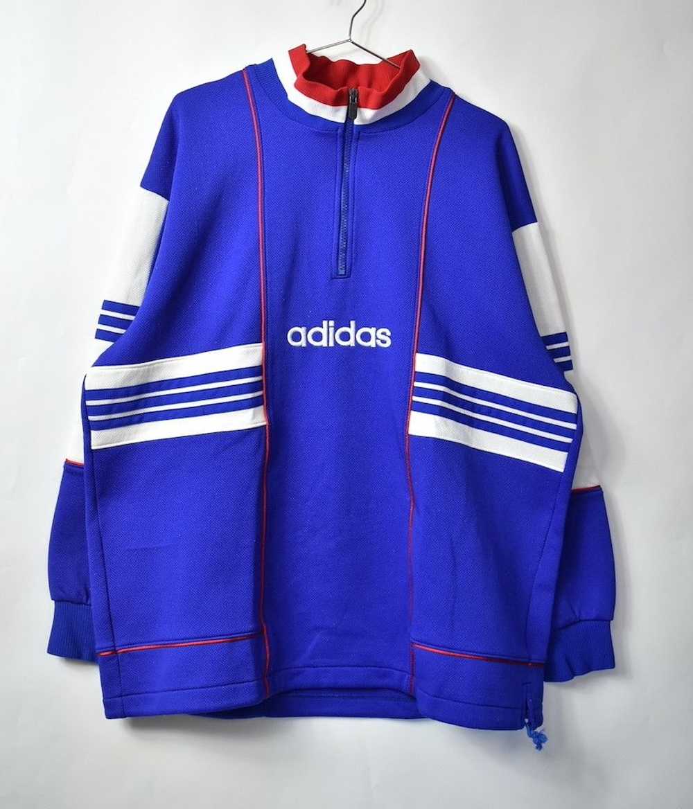 Adidas Adidas x Vintage/90s pullover sweat shirt/… - image 2