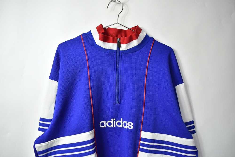 Adidas Adidas x Vintage/90s pullover sweat shirt/… - image 4