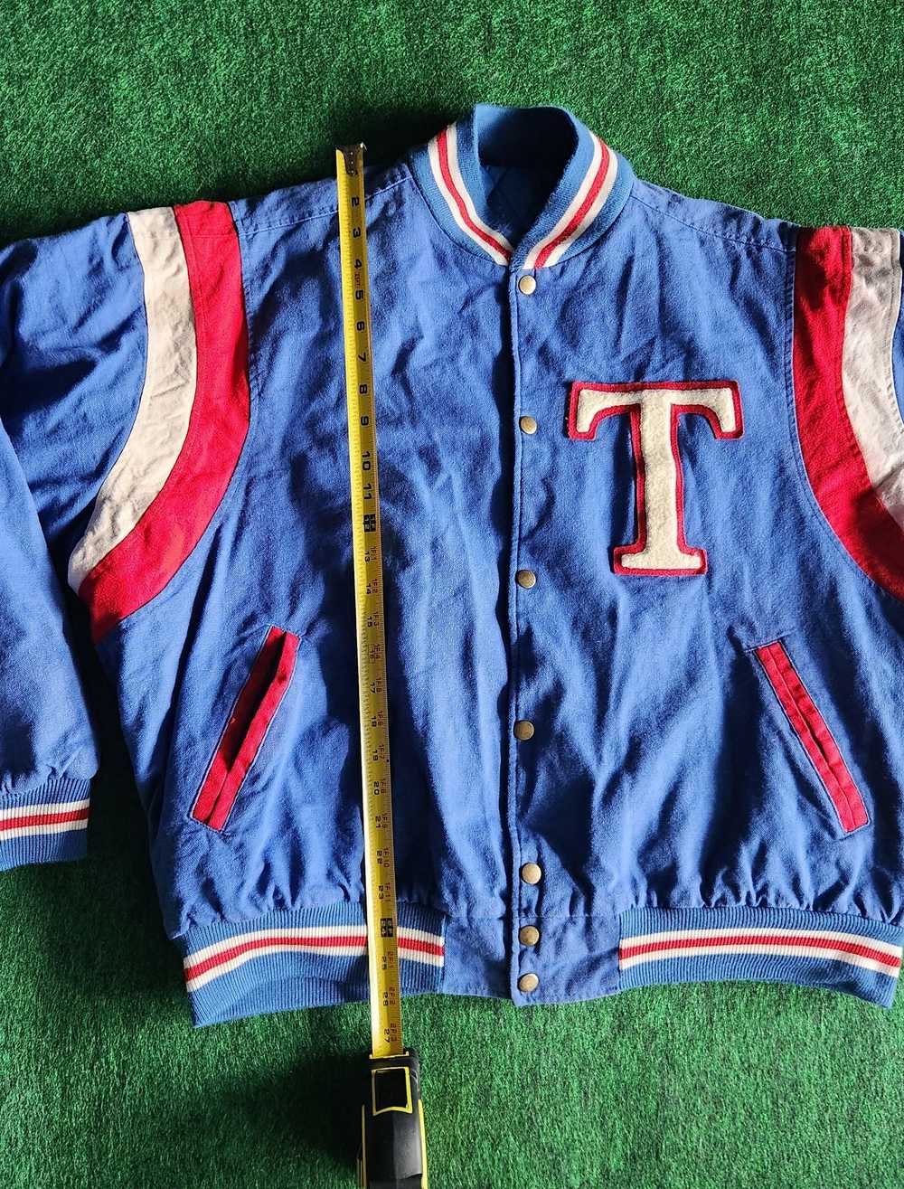 MLB × Vintage Vintage Texas Rangers Varsity Jacke… - image 9