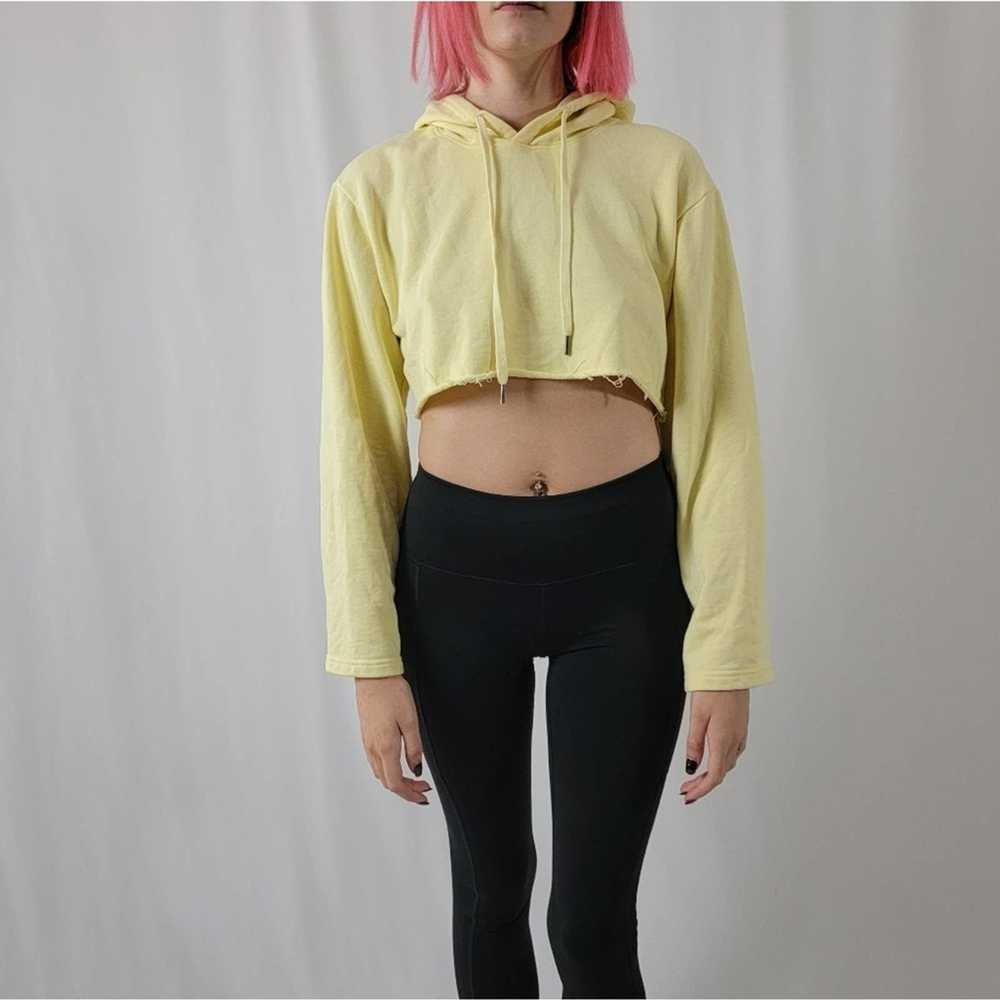 Forever 21 Forever 21 Cropped Bell Sleeve Hoodie … - image 2