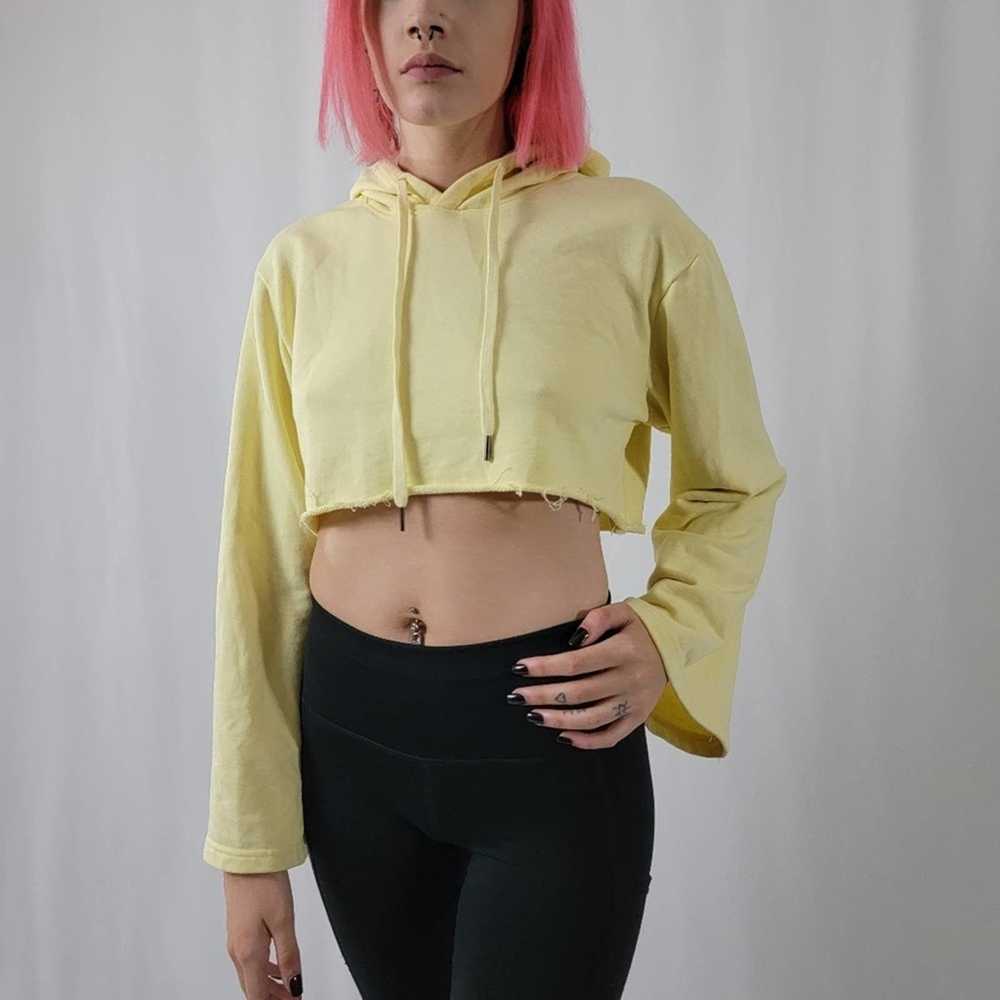 Forever 21 Forever 21 Cropped Bell Sleeve Hoodie … - image 6