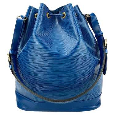 LOUIS VUITTON Blue Toldeo Epi Noe Drawstring Bucke