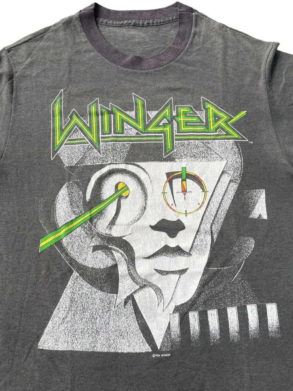 Band Tees × Rock T Shirt × Vintage VTG 1988 Winge… - image 2