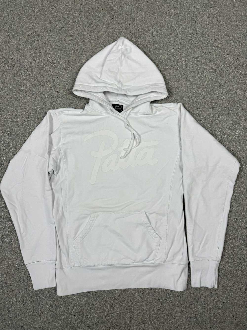 Patta Patta white hoodie with white logo - image 1