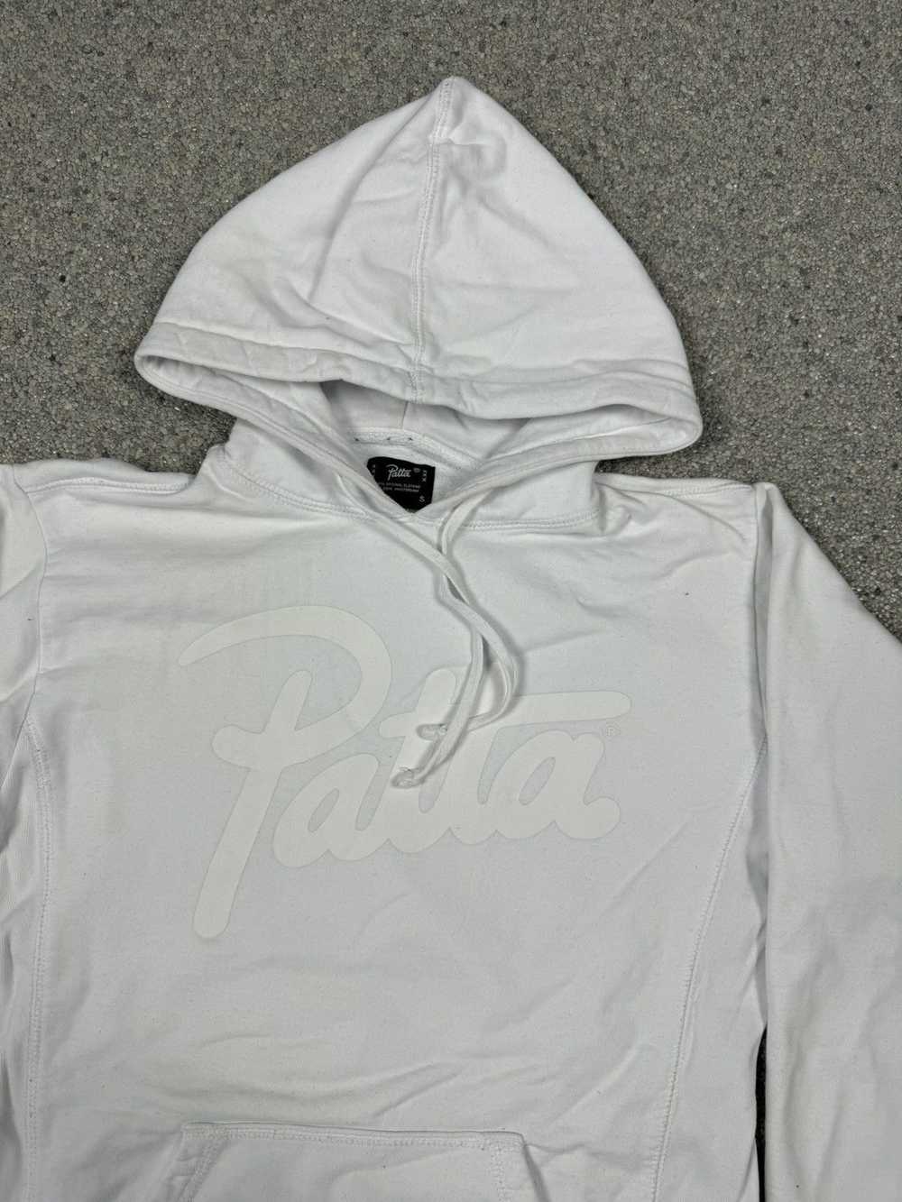 Patta Patta white hoodie with white logo - image 4