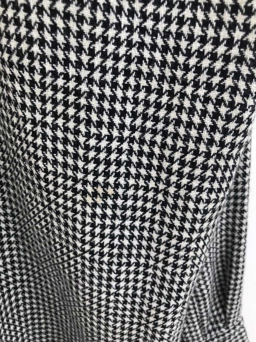 Japanese Brand Made In Japan LS Houndstooth Wool … - image 4