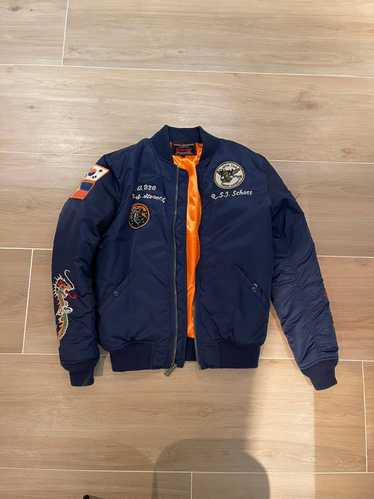 Schott Schott souvenir bomber jacket