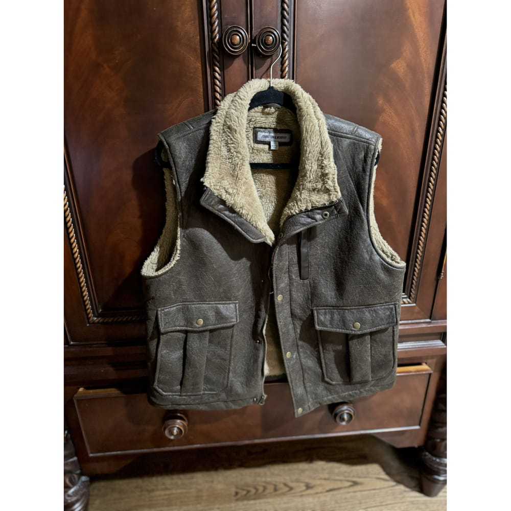 Johnston And Murphy Leather vest - image 4