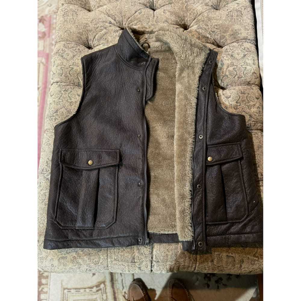 Johnston And Murphy Leather vest - image 8