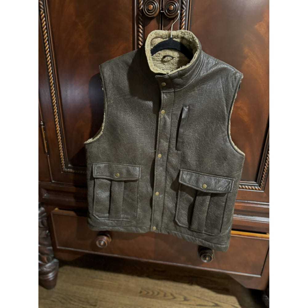 Johnston And Murphy Leather vest - image 9