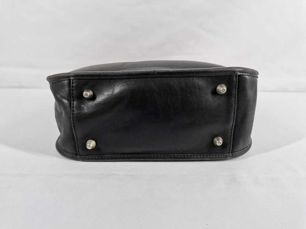 Coach × Vintage Black Leather 9966 Crossbody Shou… - image 5