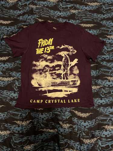 Vintage Friday The 13th Cropped Shirt