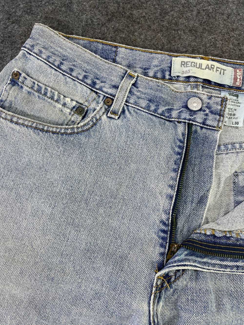 Levi's × Vintage Vintage Levis 505 Bleached Jeans… - image 5