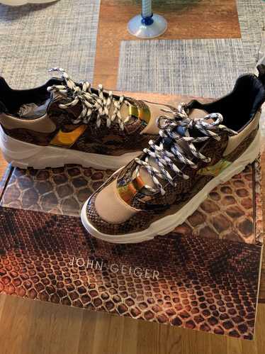 John Geiger John Geiger 003 Brown Python size 9