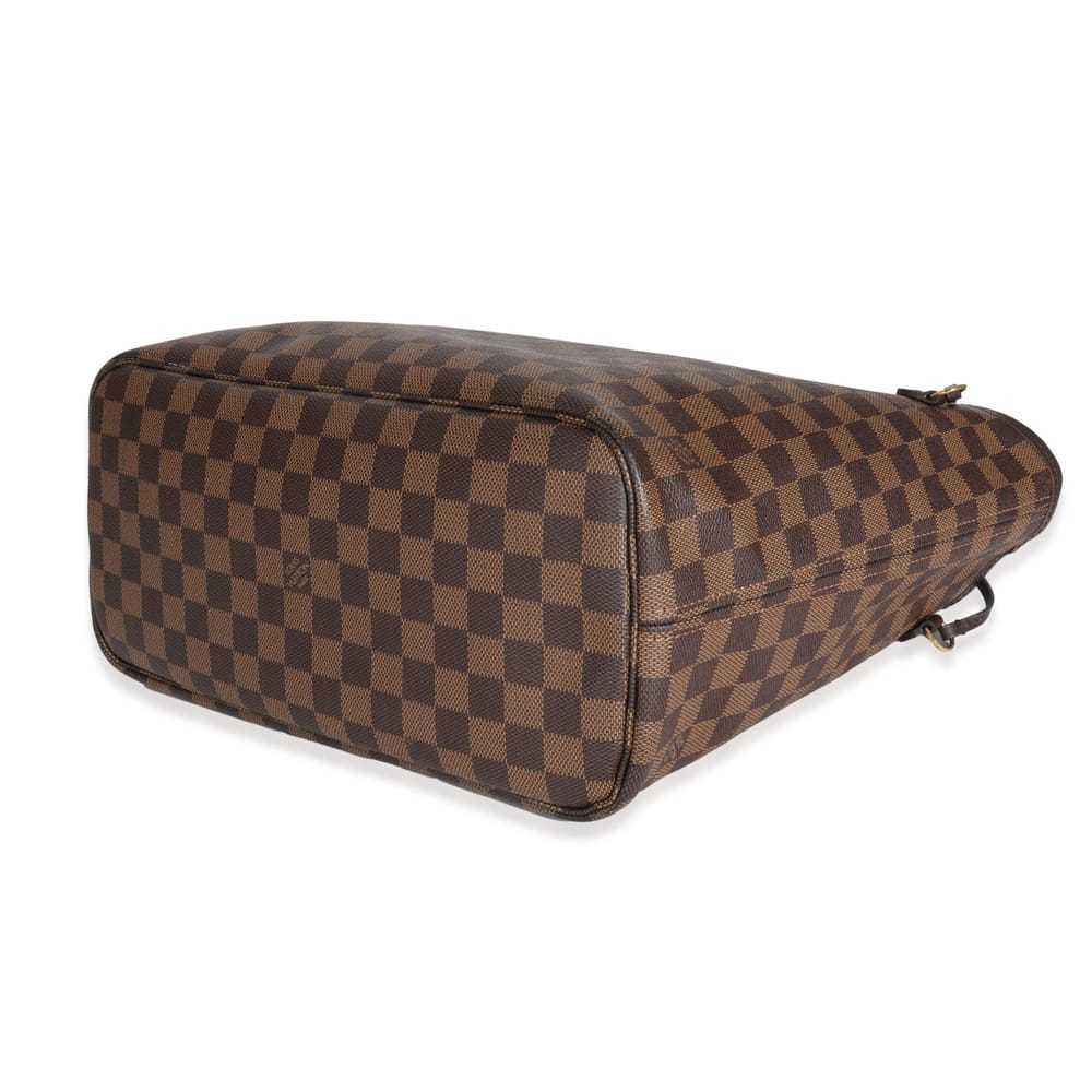 Louis Vuitton Neverfull leather handbag - image 5