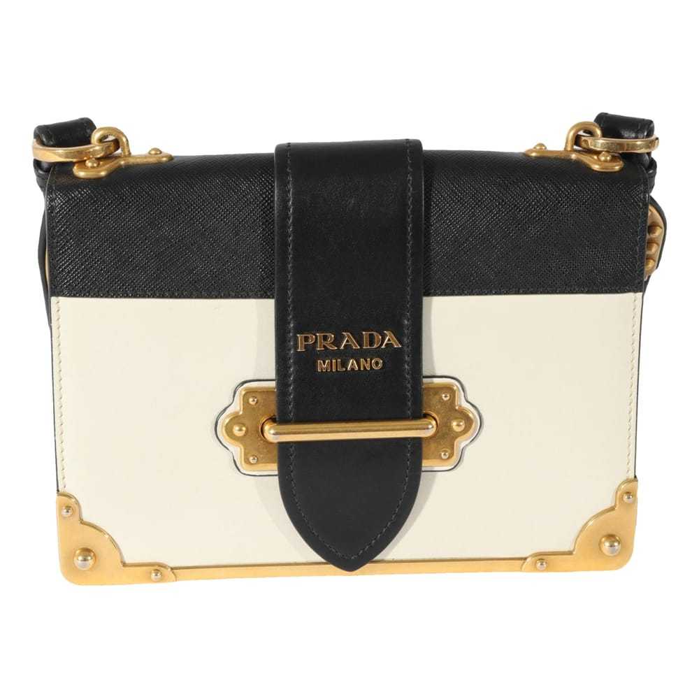 Prada Cahier leather handbag - image 1