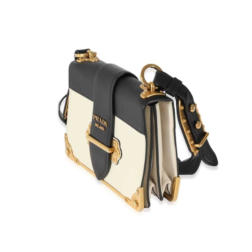 Prada Cahier leather handbag - image 2
