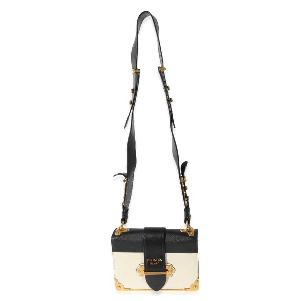 Prada Cahier leather handbag - image 4