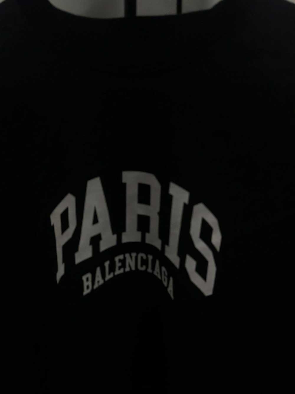 Balenciaga Balenciaga Paris Tee Shirt (Black) - image 2