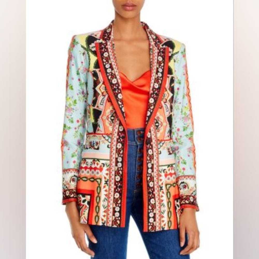 Alice & Olivia Linen blazer - image 3