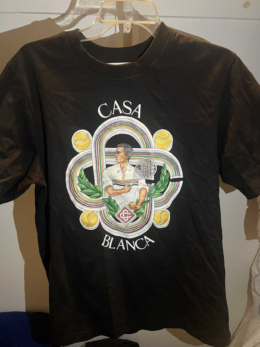Casablanca Casablanca Black “Le Joueur” shirt - image 2