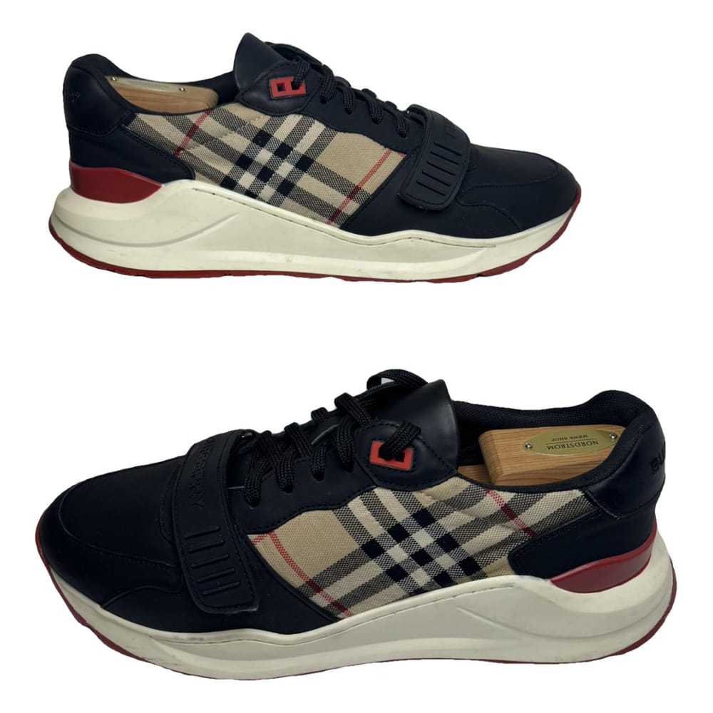 Burberry Regis cloth low trainers - image 1