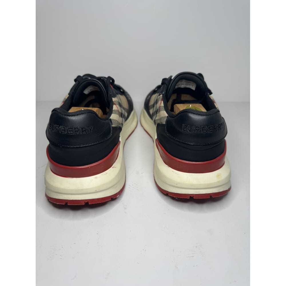 Burberry Regis cloth low trainers - image 4