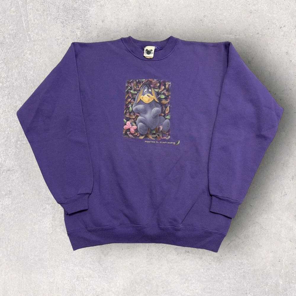 Disney × Vintage Vintage Eeyore sweatshirt - image 1